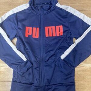 PUMA Boys Track Jacket Full Zip